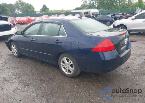 2007 Honda Accord 2.4 Ex из США, поврежденный, VIN 1HGCM56827A009560